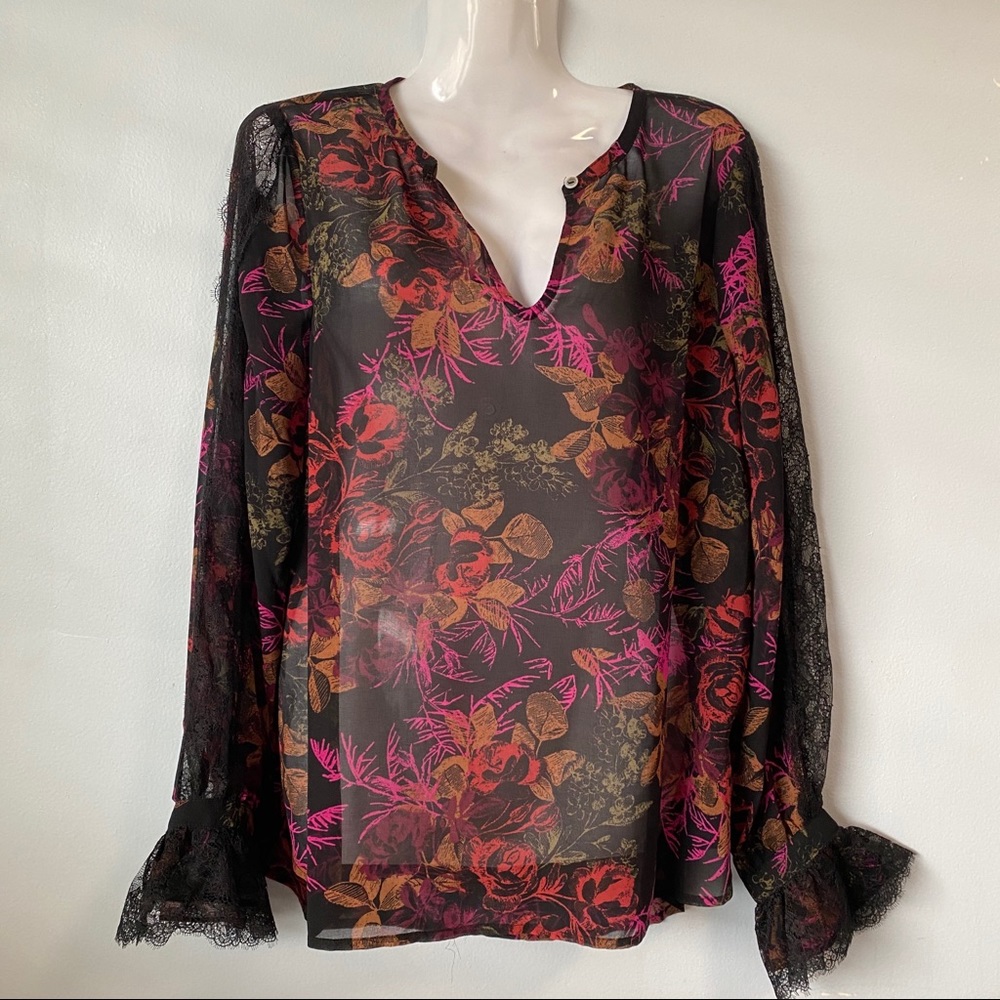 Floral Lace Blouse